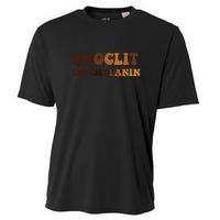 Choclit 100% Melanin For Black History Month Gift Cooling Performance Crew T-Shirt