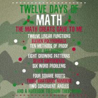 Christmas 12days Of Math Legacy Tie Dye Trucker Hat