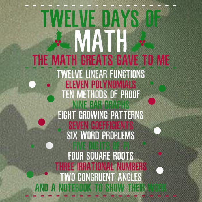 Christmas 12days Of Math Legacy Tie Dye Trucker Hat