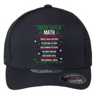 Christmas 12days Of Math Flexfit Unipanel Trucker Cap