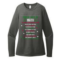 Christmas 12days Of Math Womens CVC Long Sleeve Shirt