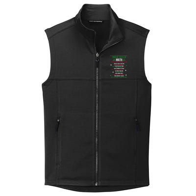 Christmas 12days Of Math Collective Smooth Fleece Vest