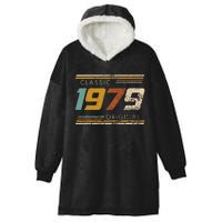 Classic 1979 Original Vintage Birthday Est 1979 Edition Hooded Wearable Blanket