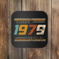 Classic 1979 Original Vintage Birthday Est 1979 Edition Coaster