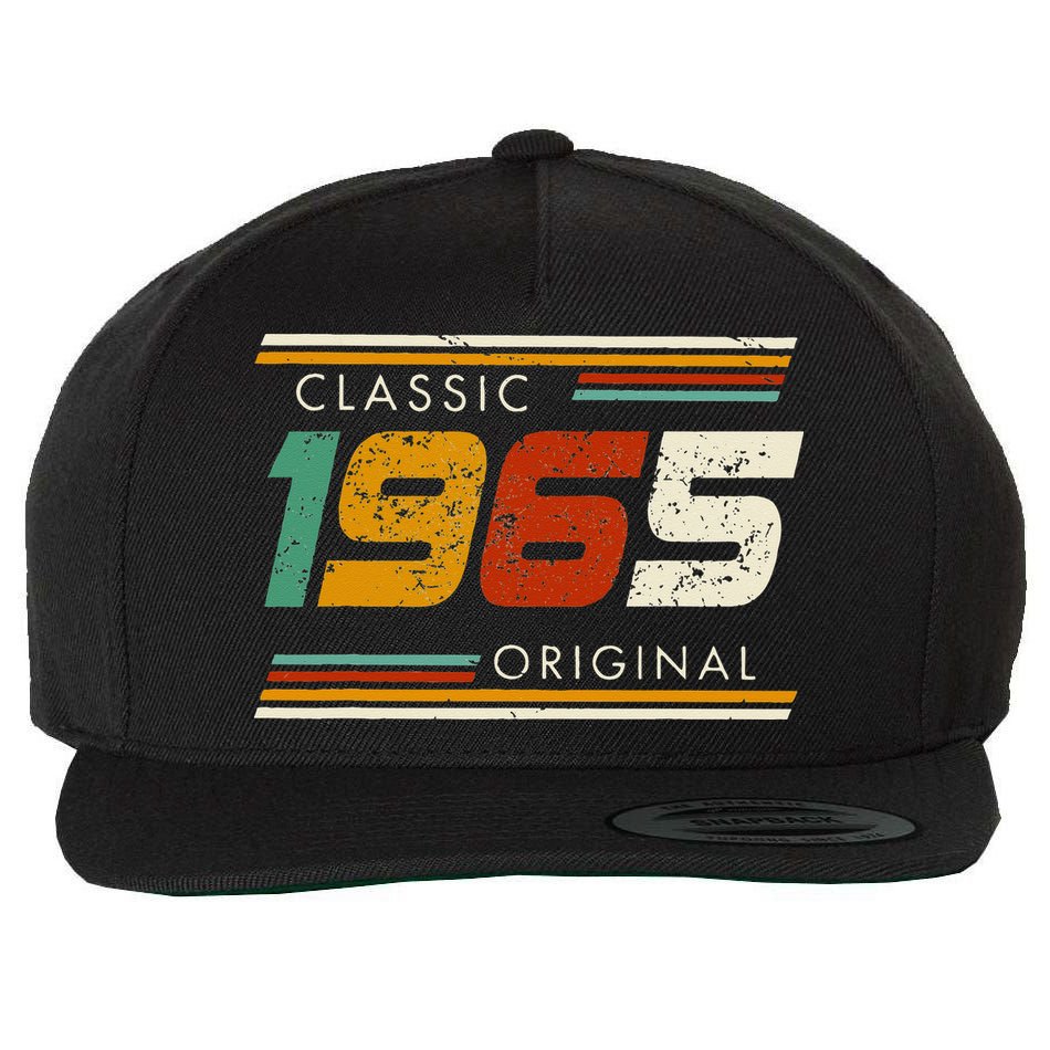 Classic 1965 Original Vintage Wool Snapback Cap