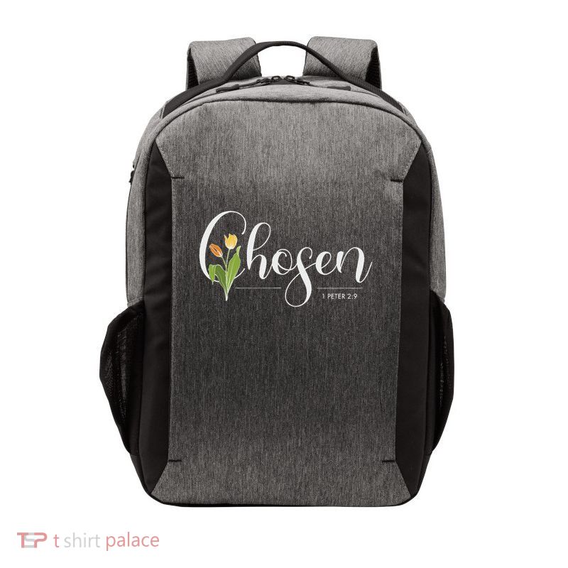 Chosen 1 Peter 29 Inspirational Message Christian Vector Backpack