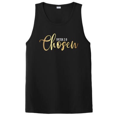 Chosen 1 Peter 9 Christian Religious PosiCharge Competitor Tank