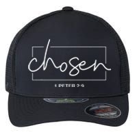 Chosen 1 Peter 29 Bible Verse Christian Flexfit Unipanel Trucker Cap