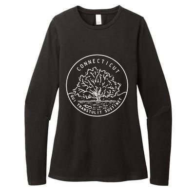 Connecticut 1788 State Of Connecticut Womens CVC Long Sleeve Shirt