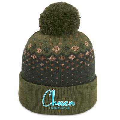 Chosen 1 Samuel 12728 The Baniff Cuffed Pom Beanie