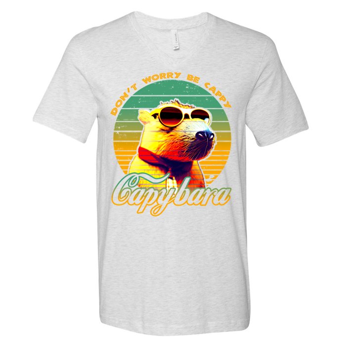 Capybara (1) T-Shirt V-Neck T-Shirt