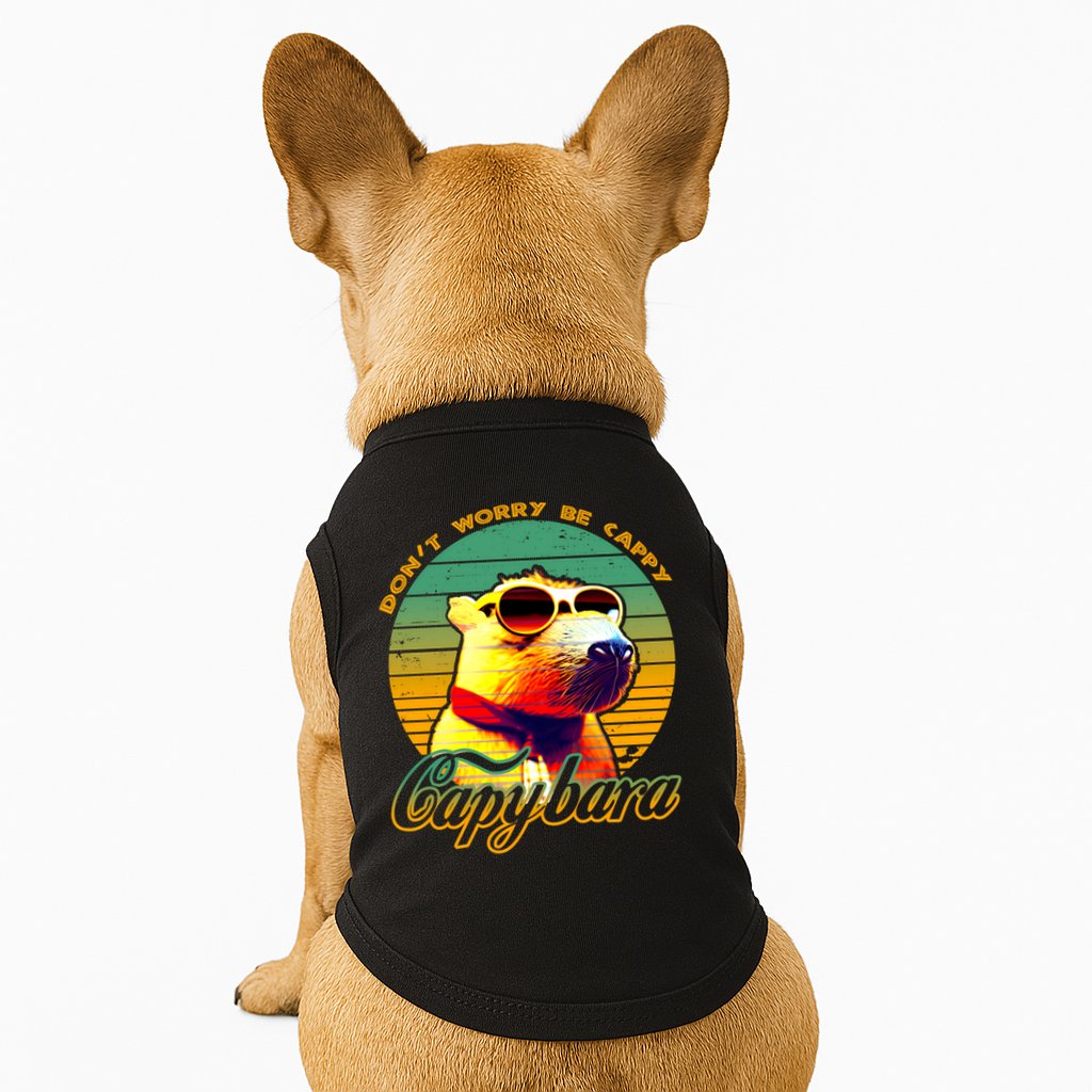 Capybara (1) T-Shirt Doggie Tank