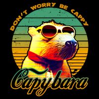 Capybara (1) T-Shirt Doggie Tank