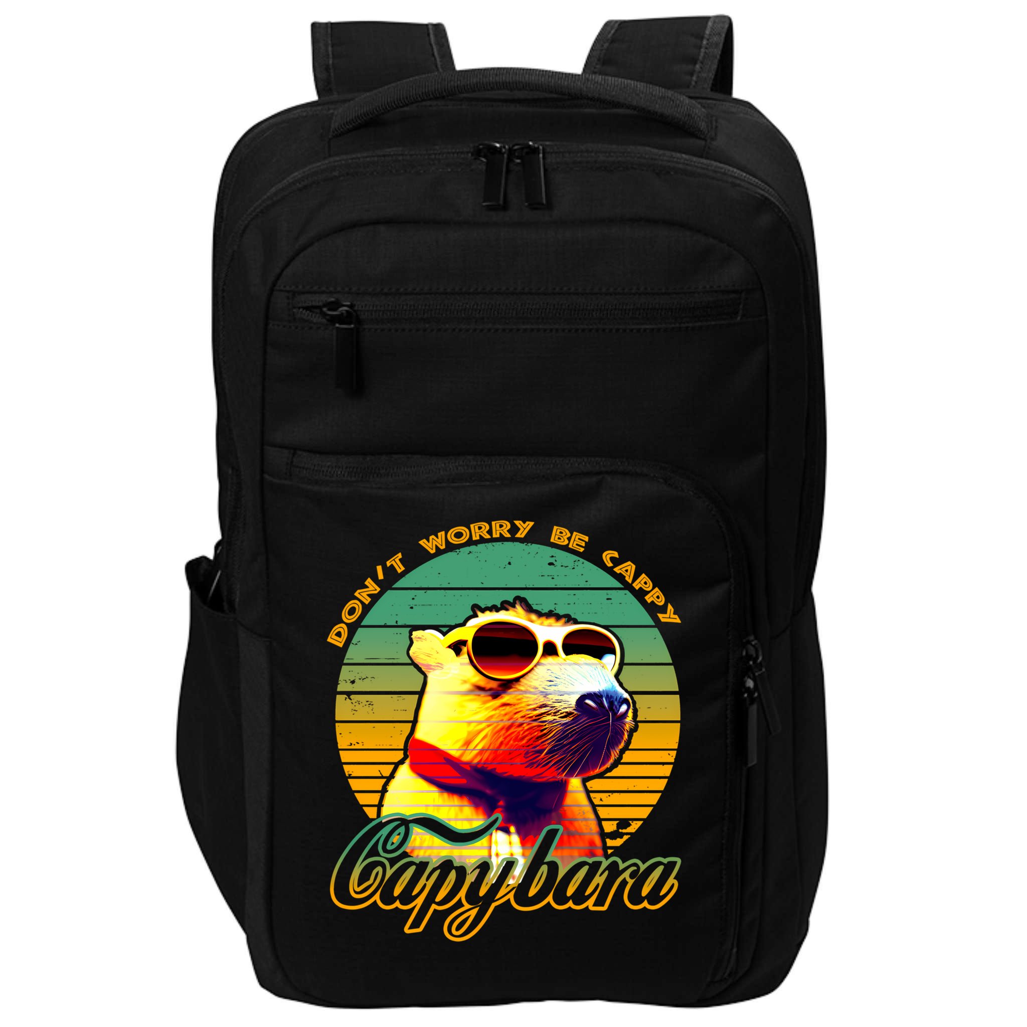 Capybara (1) T-Shirt Impact Tech Backpack