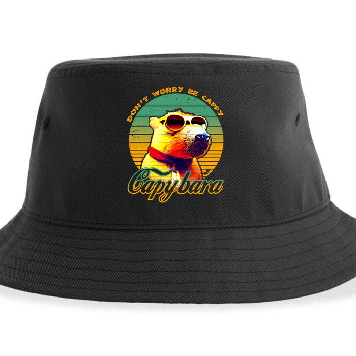 Capybara (1) T-Shirt Sustainable Bucket Hat