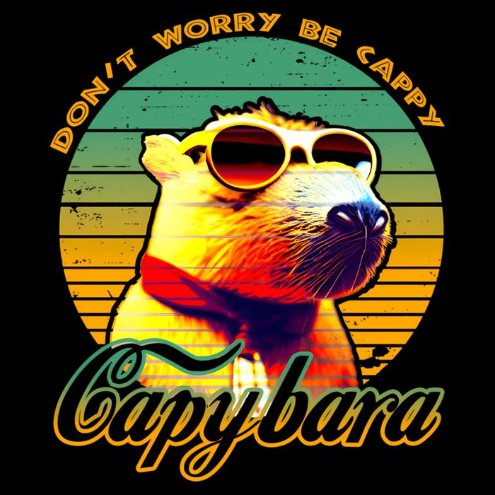 Capybara (1) T-Shirt Sustainable Bucket Hat