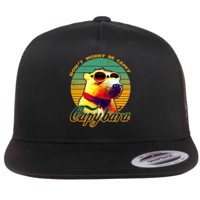 Capybara (1) T-Shirt Flatbill Hat