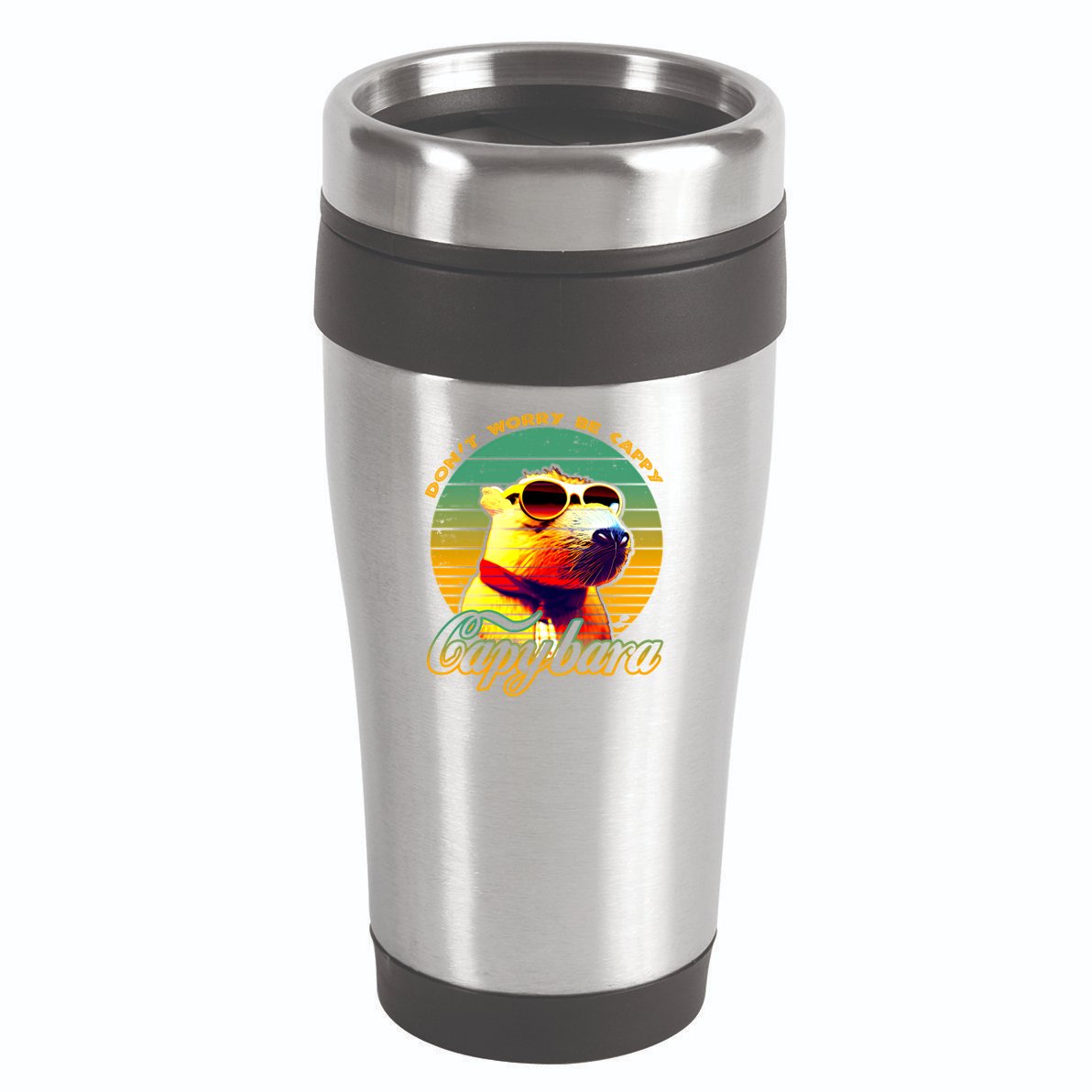 Capybara (1) T-Shirt 16oz Travel Tumbler