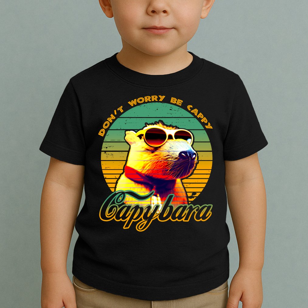 Capybara (1) T-Shirt Toddler T-Shirt