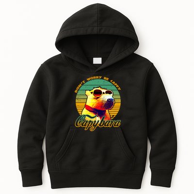 Capybara (1) T-Shirt Kids Hoodie