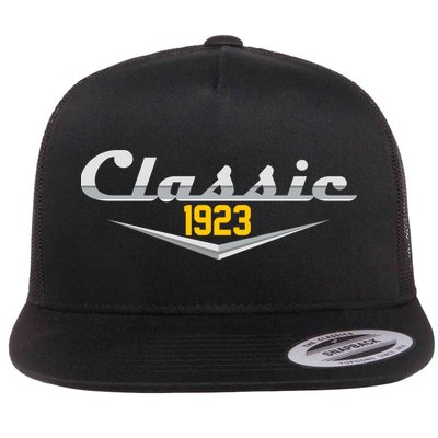 Classic 1923 Vintage 100th Birthday Flatbill Hat