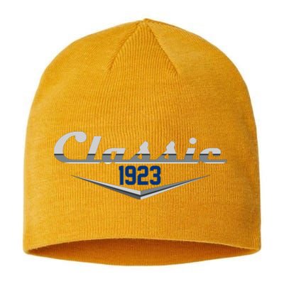 Classic 1923 Vintage 100th Birthday Sustainable Beanie