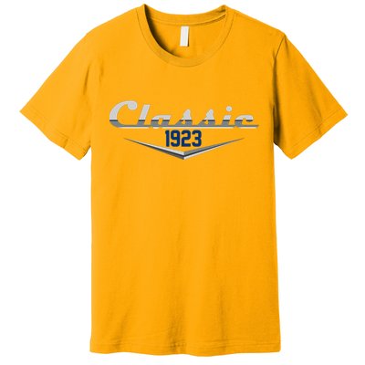 Classic 1923 Vintage 100th Birthday Premium T-Shirt