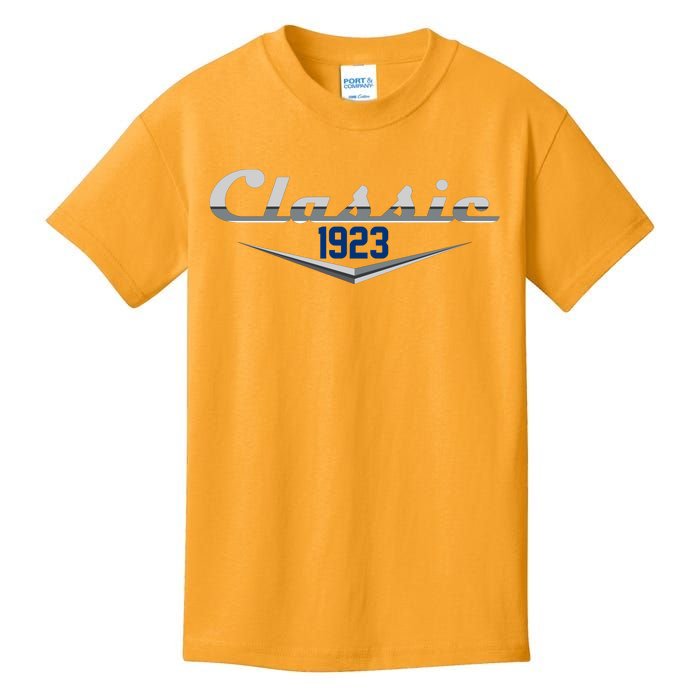 Classic 1923 Vintage 100th Birthday Kids T-Shirt