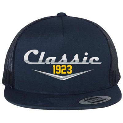 Classic 1923 Vintage 100th Birthday Flat Bill Trucker Hat