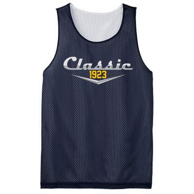 Classic 1923 Vintage 100th Birthday Mesh Reversible Basketball Jersey Tank