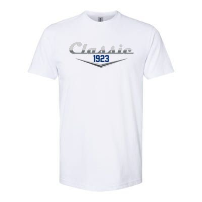 Classic 1923 Vintage 100th Birthday Softstyle® CVC T-Shirt