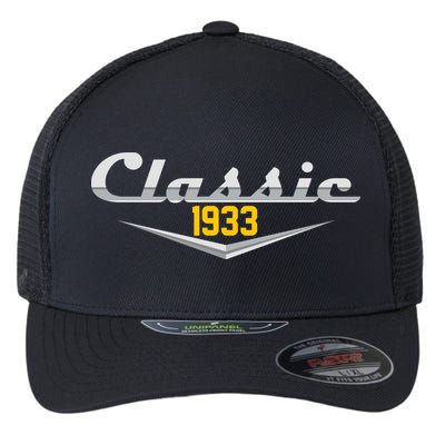 Classic 1933 Vintage 90th Birthday Flexfit Unipanel Trucker Cap