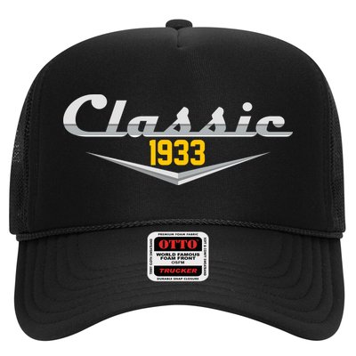 Classic 1933 Vintage 90th Birthday Trucker Hat