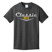 Classic 1933 Vintage 90th Birthday Kids T-Shirt