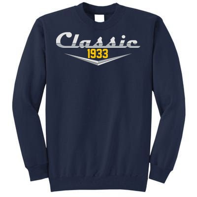 Classic 1933 Vintage 90th Birthday Tall Sweatshirt