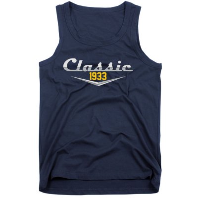 Classic 1933 Vintage 90th Birthday Tank Top