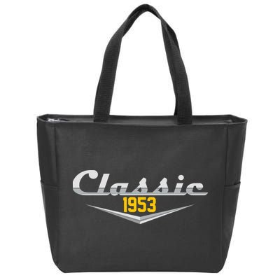 Classic 1953 Vintage 70th Birthday Zip Tote Bag