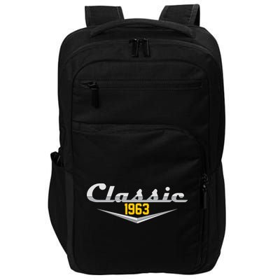 Classic 1963 Vintage 60th Birthday Impact Tech Backpack
