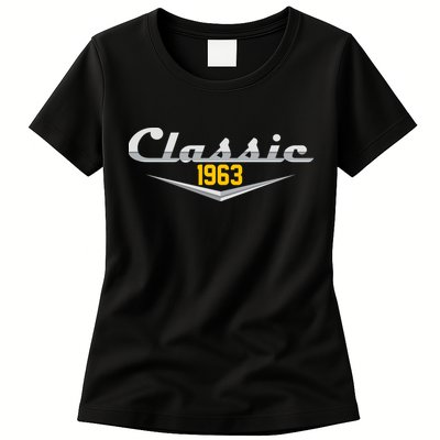 Classic 1963 Vintage 60th Birthday Womens T-Shirt