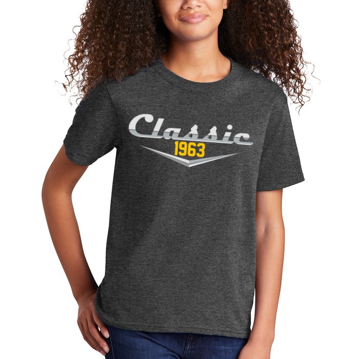 Classic 1963 Vintage 60th Birthday Kids T-Shirt