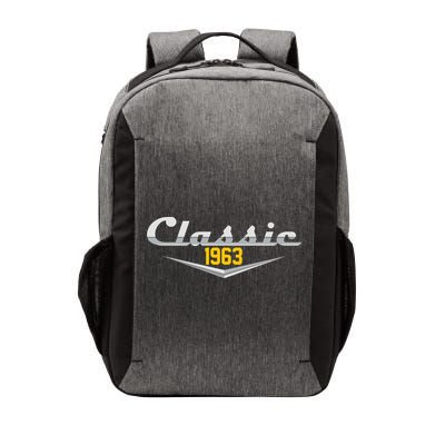 Classic 1963 Vintage 60th Birthday Vector Backpack