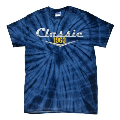 Classic 1963 Vintage 60th Birthday Tie-Dye T-Shirt