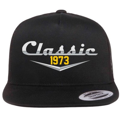 Classic 1973 Vintage 50th Birthday Flatbill Hat