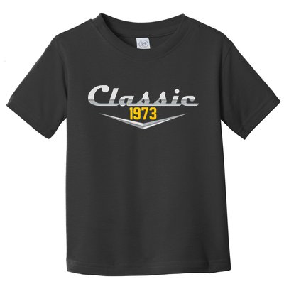Classic 1973 Vintage 50th Birthday Toddler T-Shirt
