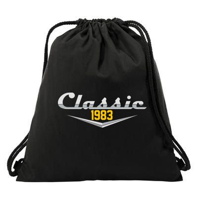 Classic 1983 Vintage 40th Birthday Drawstring Bag