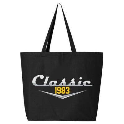 Classic 1983 Vintage 40th Birthday 25L Jumbo Tote