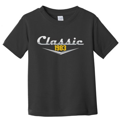 Classic 1983 Vintage 40th Birthday Toddler T-Shirt