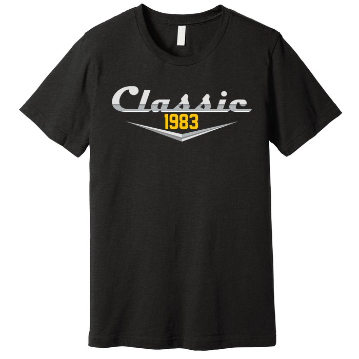 Classic 1983 Vintage 40th Birthday Premium T-Shirt