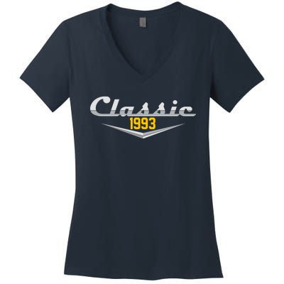 Classic 1993 Vintage 30th Birthday Women's V-Neck T-Shirt