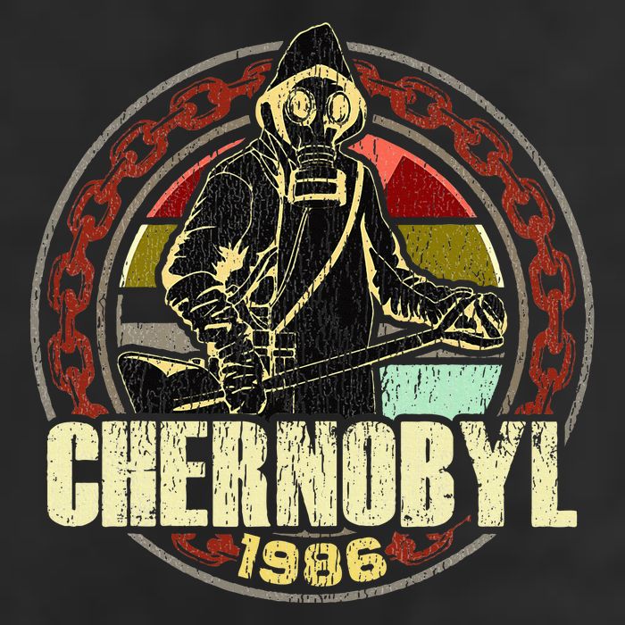 Chernobyl 1986 Vintage Nuclear Power Plant Disaster Garment-Dyed Heavyweight T-Shirt